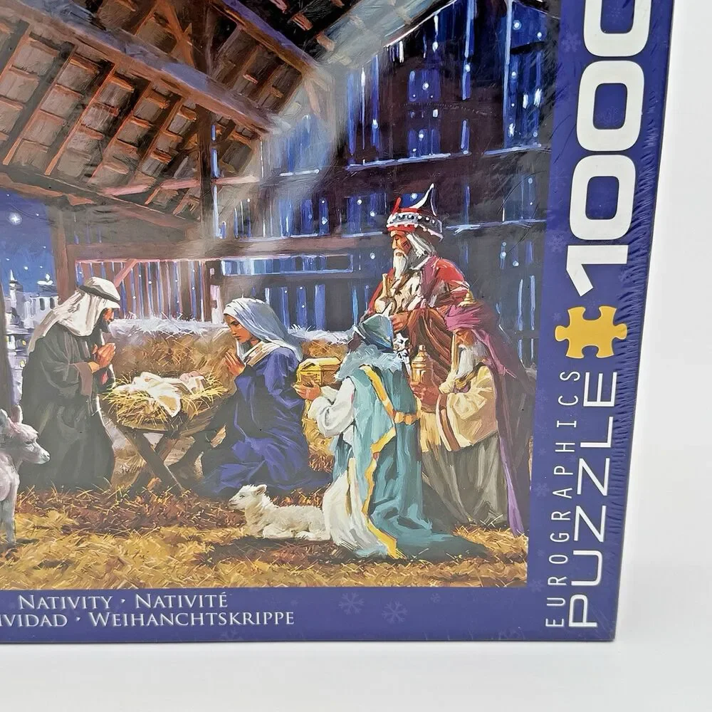 EUROGRAPHICS 6000-5830 Weihnachtskrippe 1000 Teile Puzzle - NEW SEALED